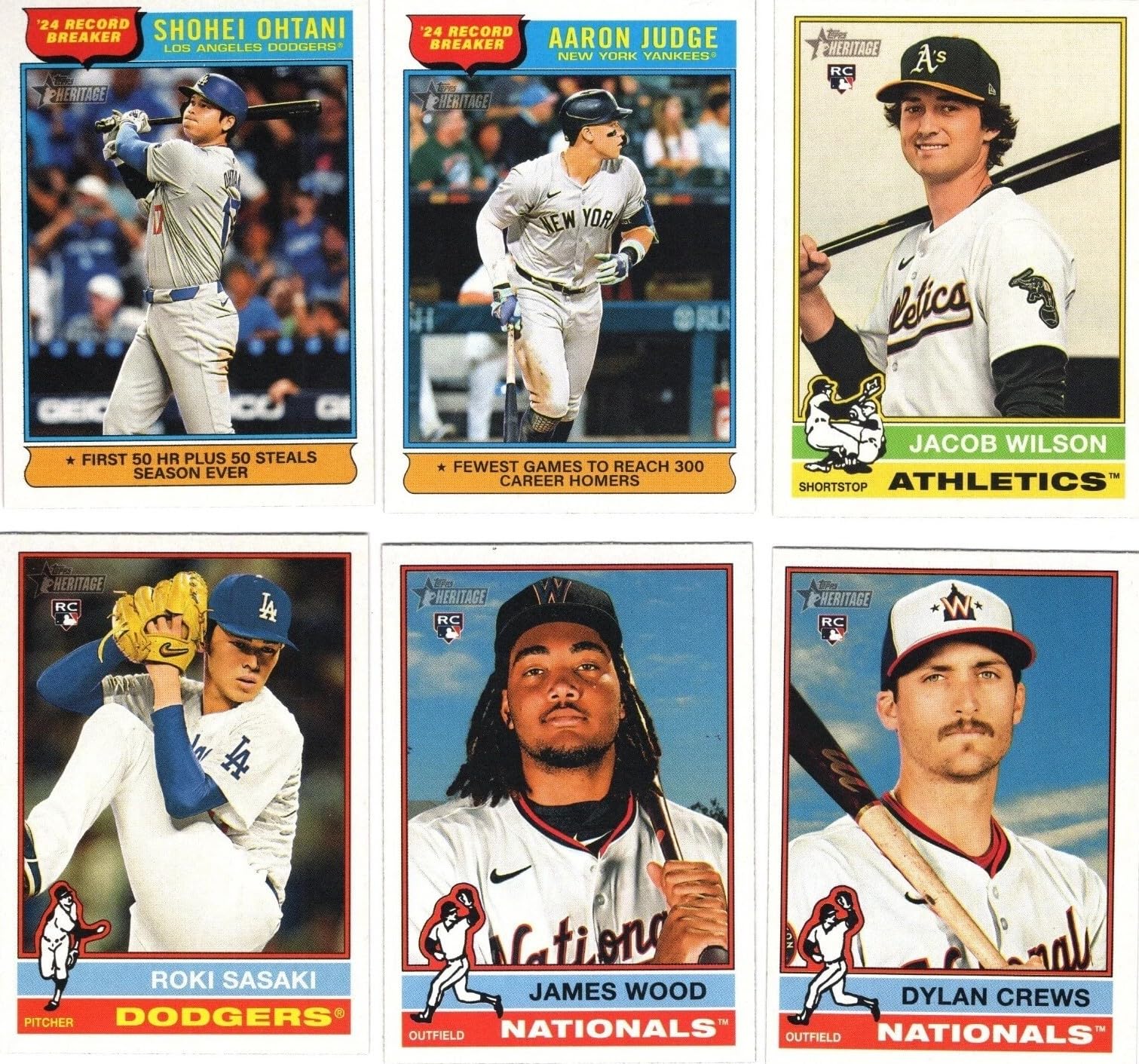Amazon.com: 2025 Topps Heritage Baseball Complete Mint Basic 400